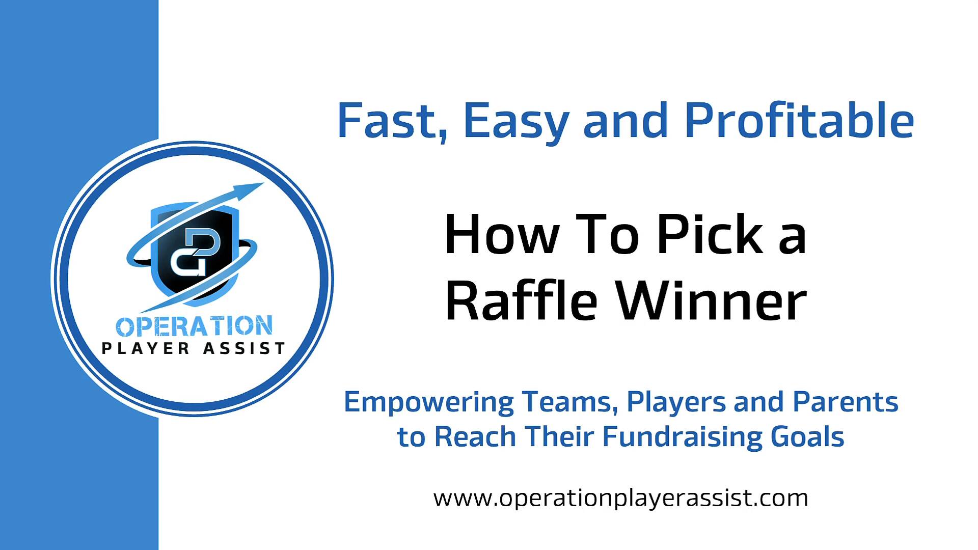 How to Pick a Raffle Winner